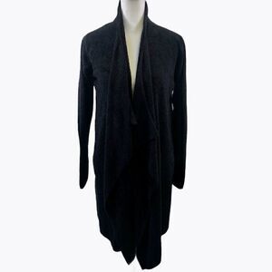 Barefoot Dreams Black Calypso Wrap Cardigan S/M